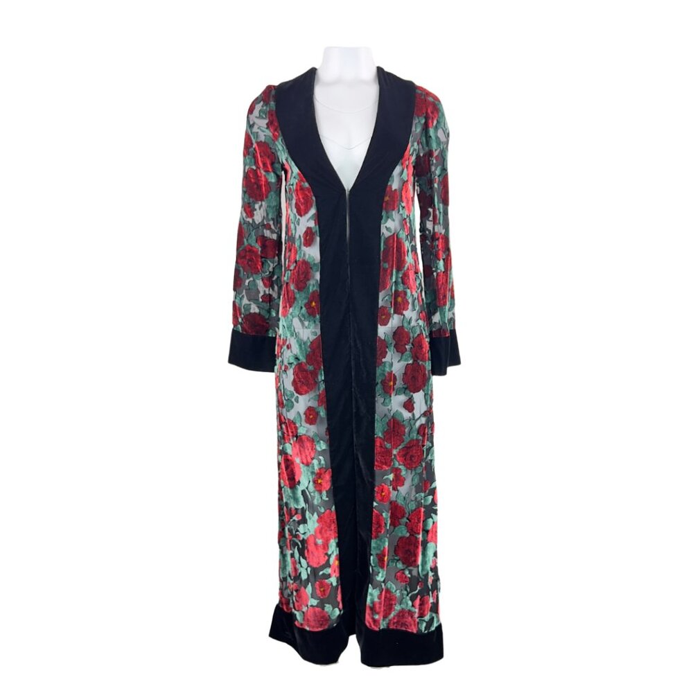 Sheer Rose Robe